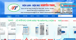 Desktop Screenshot of dienlanhnguyentoan.com
